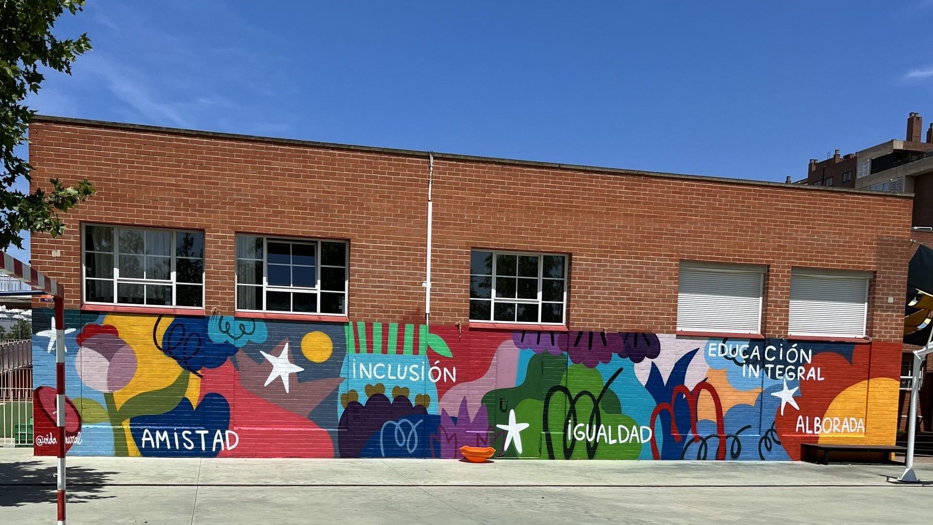 Arte mural para guarderías
