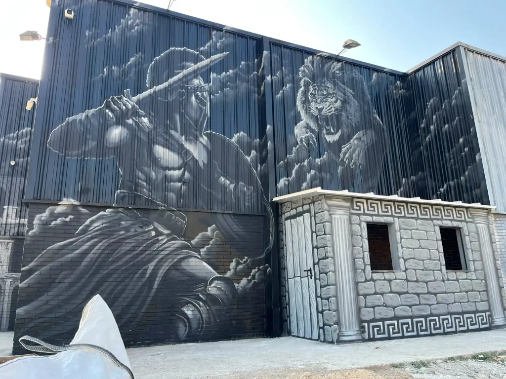 graffiti mural