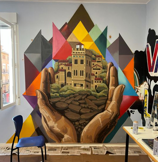 murales para bibliotecas